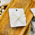 ✨ Flouncy 3.5” Glitter Bow ✨